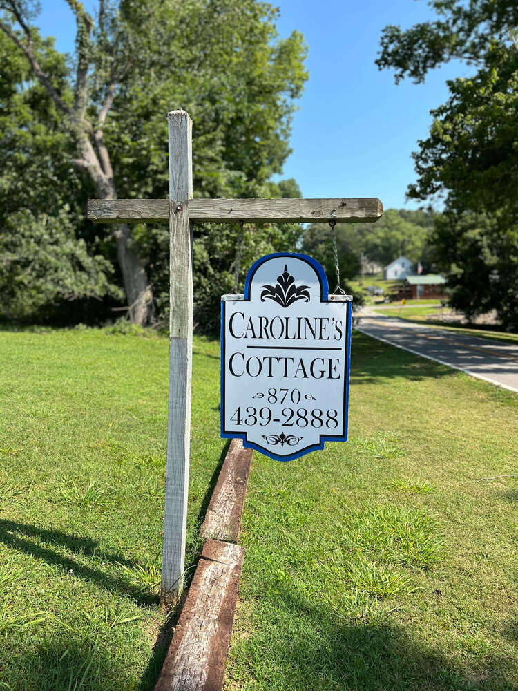 Sign for Cottage